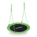 Relaxdays Nest Swing – 110cm Round Outdoor Garden Swing for Kids, Green