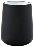 Zone Denmark Nova Porcelain Toothbrush Cup – Soft Touch Black 10cm