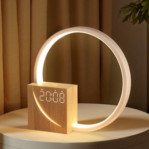 Blonbar Bedside Lamp | Wake-Up Light with USB Charging & 10 Sleep Sounds
