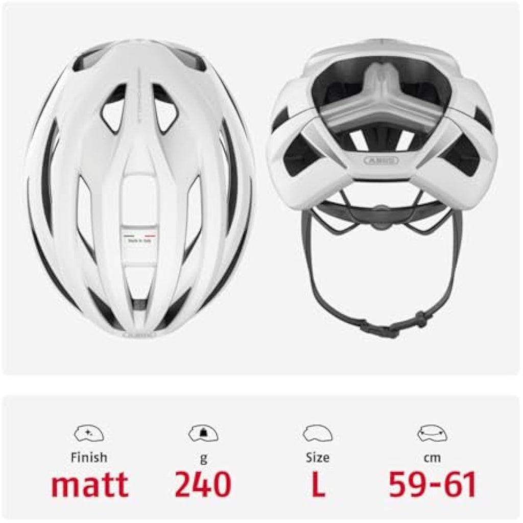 ABUS StormChaser ACE Road Bike Helmet – Lightweight Racing Bicycle Gear