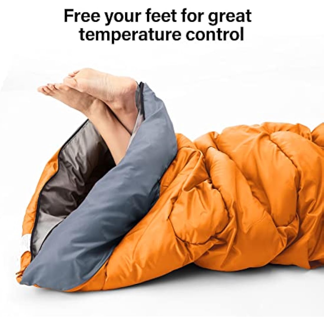 BISINNA Sleeping Bag with Pillow – 4 Season Waterproof Camping Gear