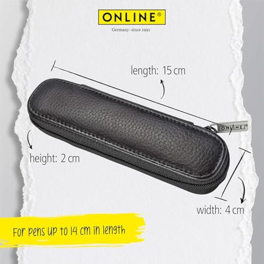 Eleganza Fountain Pen & Ballpoint Set with Leather Case