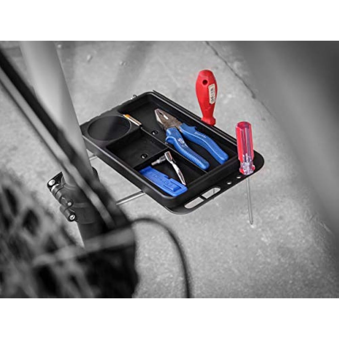 EUFAB 16421 Bike Repair Stand for E-Bikes – Adjustable 30kg Capacity