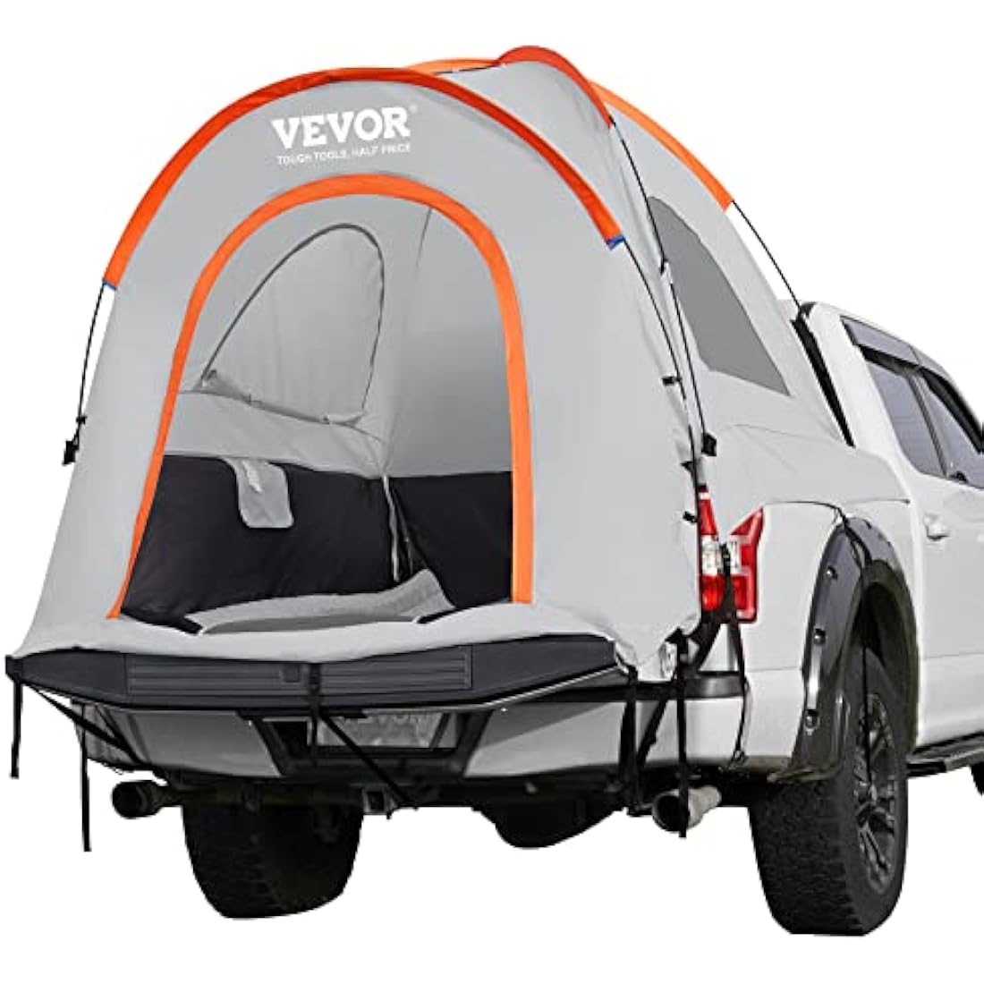 VEVOR Truck Bed Tent | Waterproof 6.4-6.7ft Pickup Tent with Rainfly