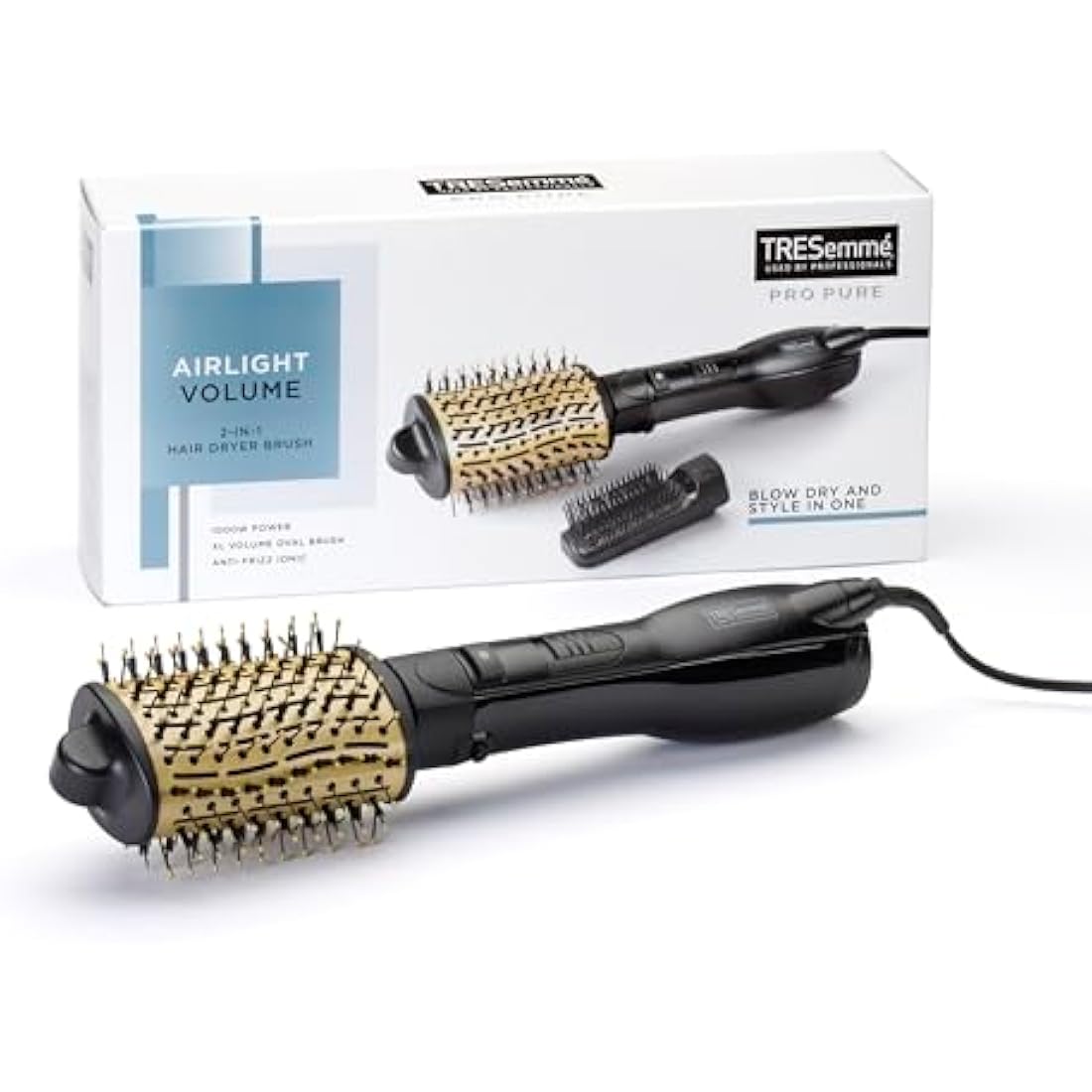 TRESemme 2-in-1 Ionic Hair Dryer Brush | 1000W Volumizing Airstyler