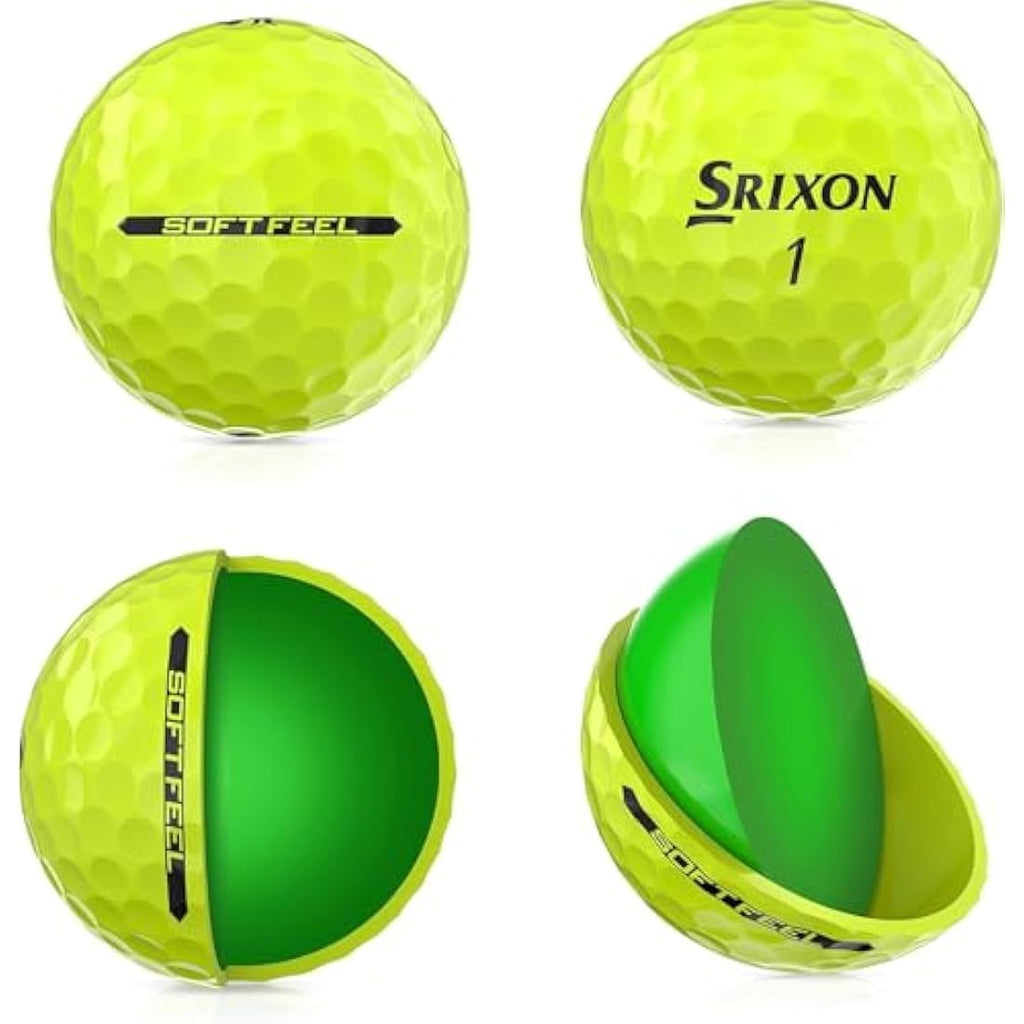 Srixon Soft Feel Golf Balls – 12 Pack Low Compression Distance Balls