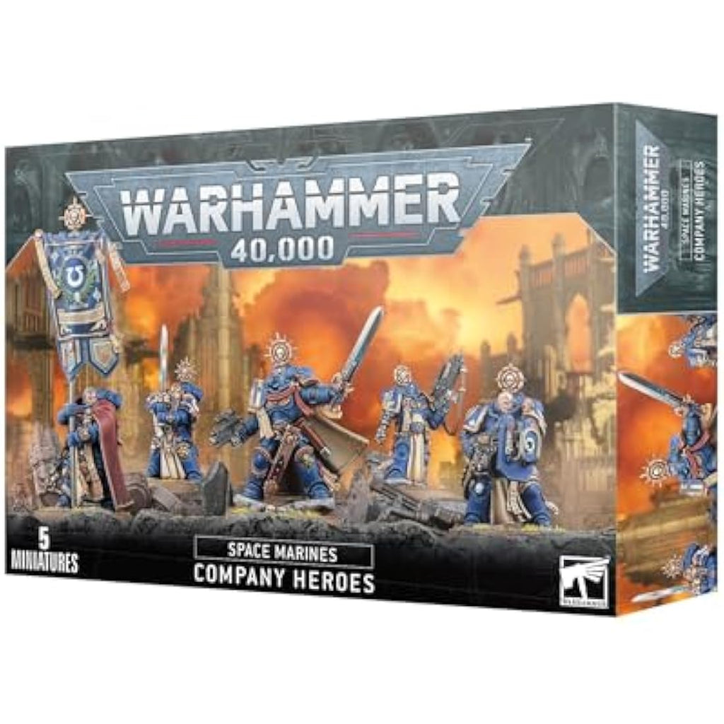 Warhammer 40,000 Space Marines: Company Heroes - Tabletop Miniatures