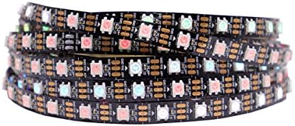 LOAMLIN WS2812B Individually Addressable RGB LED Strip | 16.4FT 300 LED DC5V