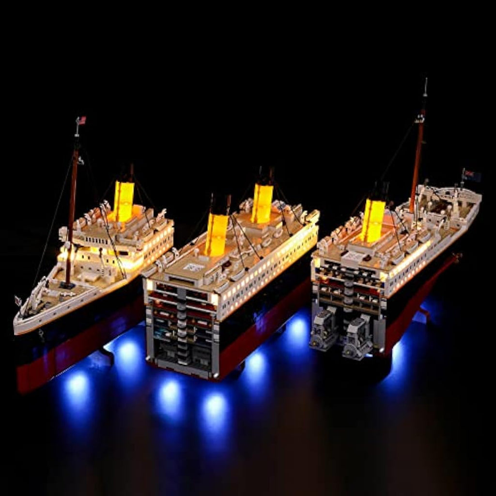 Briksmax LED Lighting Kit for Lego 10294 Titanic Model - DIY Lights