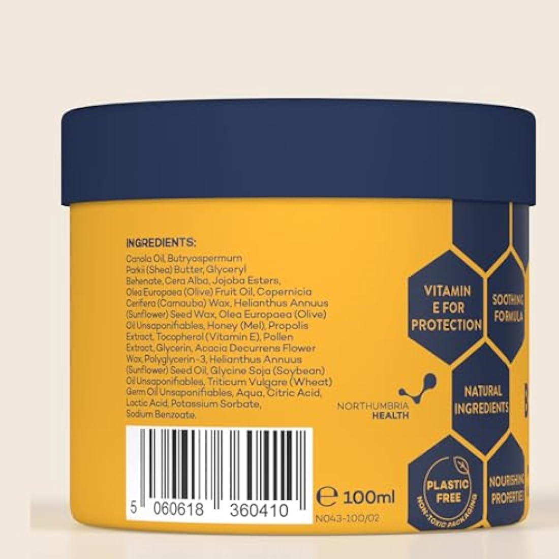 Beeluxe Multi-Purpose Moisturising Skin Balm - Natural & Cruelty-Free - 100ml