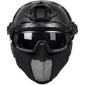 OneTigris Airsoft Fast Helmet | Full Face Tactical Mask and Goggles