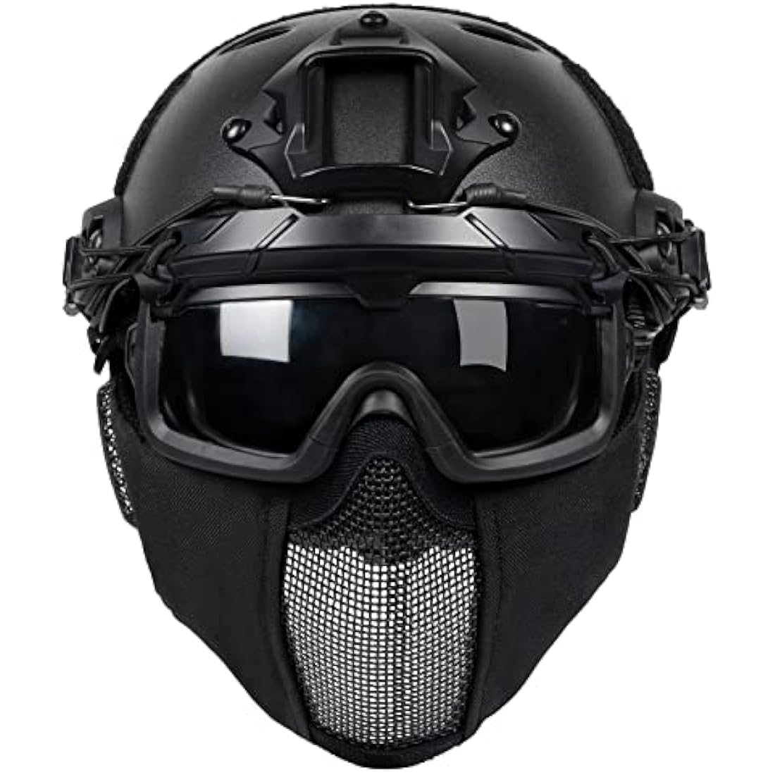 OneTigris Airsoft Fast Helmet | Full Face Tactical Mask and Goggles