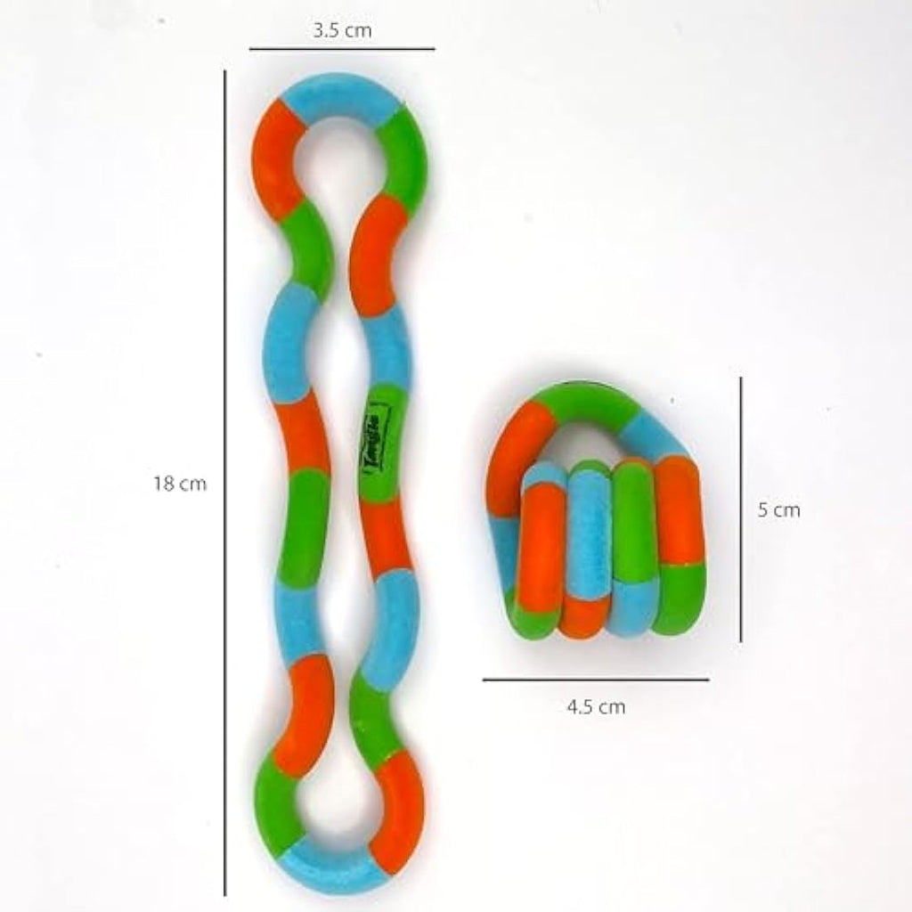 Tangle Jr. Fuzzies Sensory Fidget Toy - Twisting Fine Motor Aid