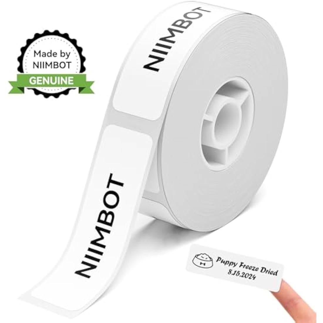 NIIMBOT Thermal Label Tape | Waterproof White Stickers for D11 D110
