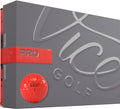 Vice Golf Pro Soft Golf Balls – 3-Piece Urethane Cover – Neon Red