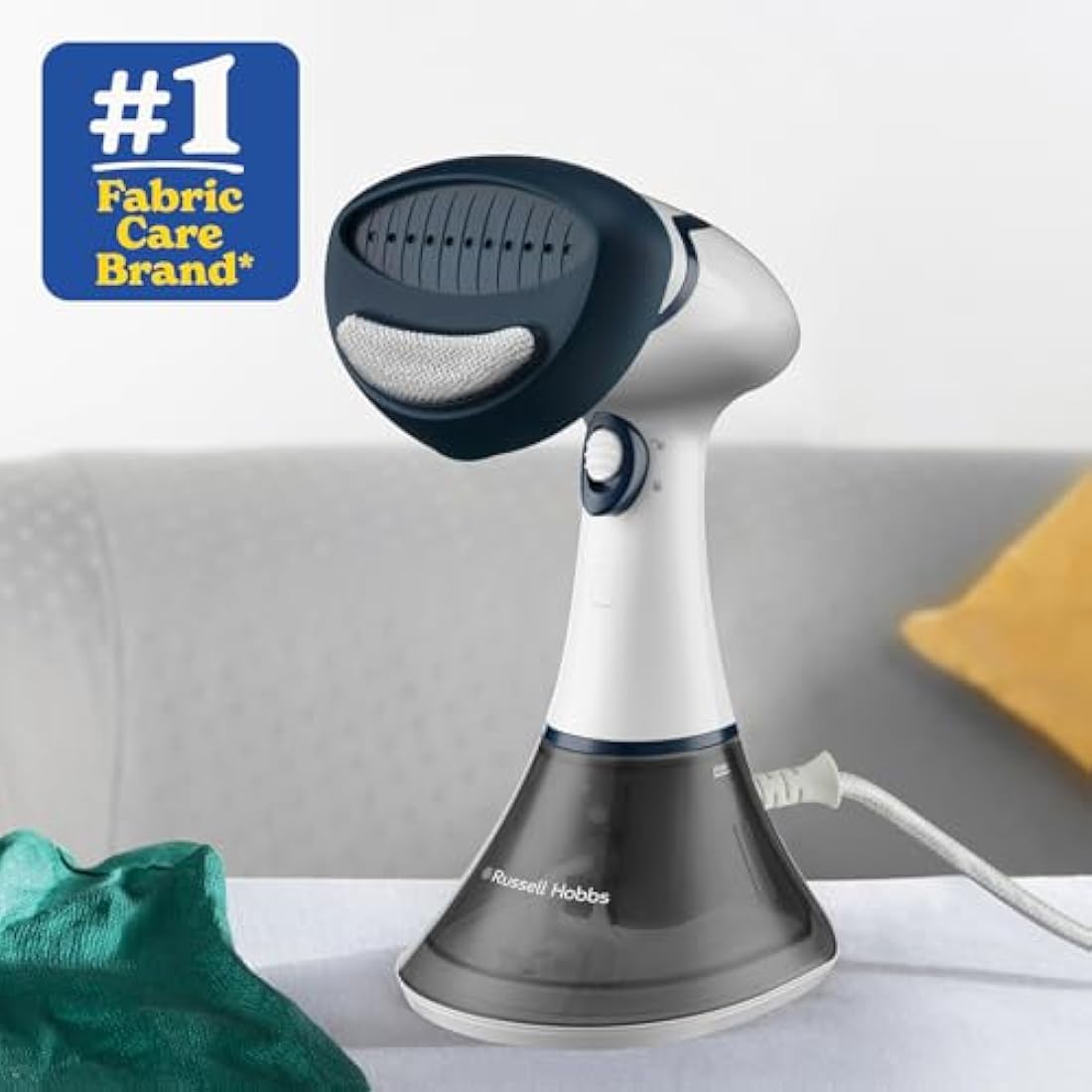 Russell Hobbs Steam Genie Handheld Garment Steamer - 1600W Portable