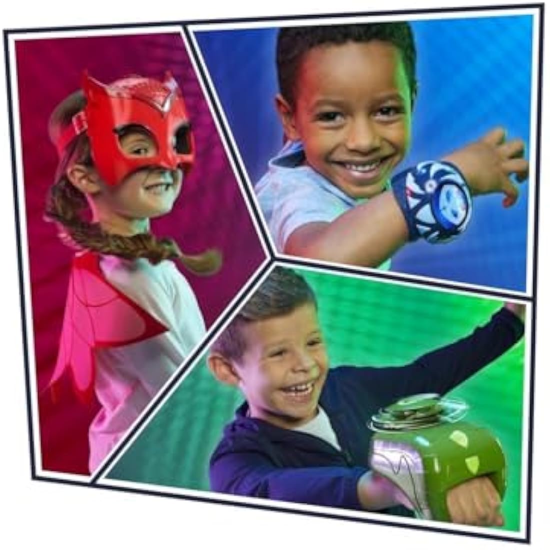 PJ Masks Gekko Hero Gauntlet – Preschool Superhero Dress-Up Toy