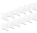 Okydoky Acrylic Shelf Dividers for Closet - 12 Pack Clear Organizers