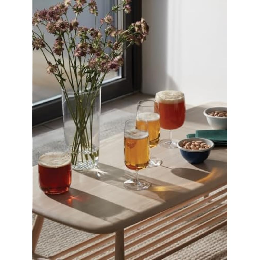 LSA International Borough Bar Glasses | 625ml Crystalline Glass | Set of 4