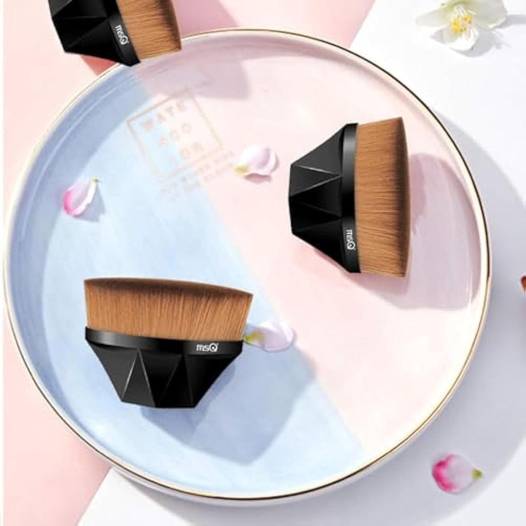 Jolof Store Kabuki Foundation Brush | Dense Soft Bristles with Case