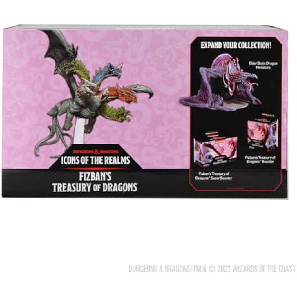 D&D Icons of the Realms: Dracohydra Miniature – Fizban's Treasury