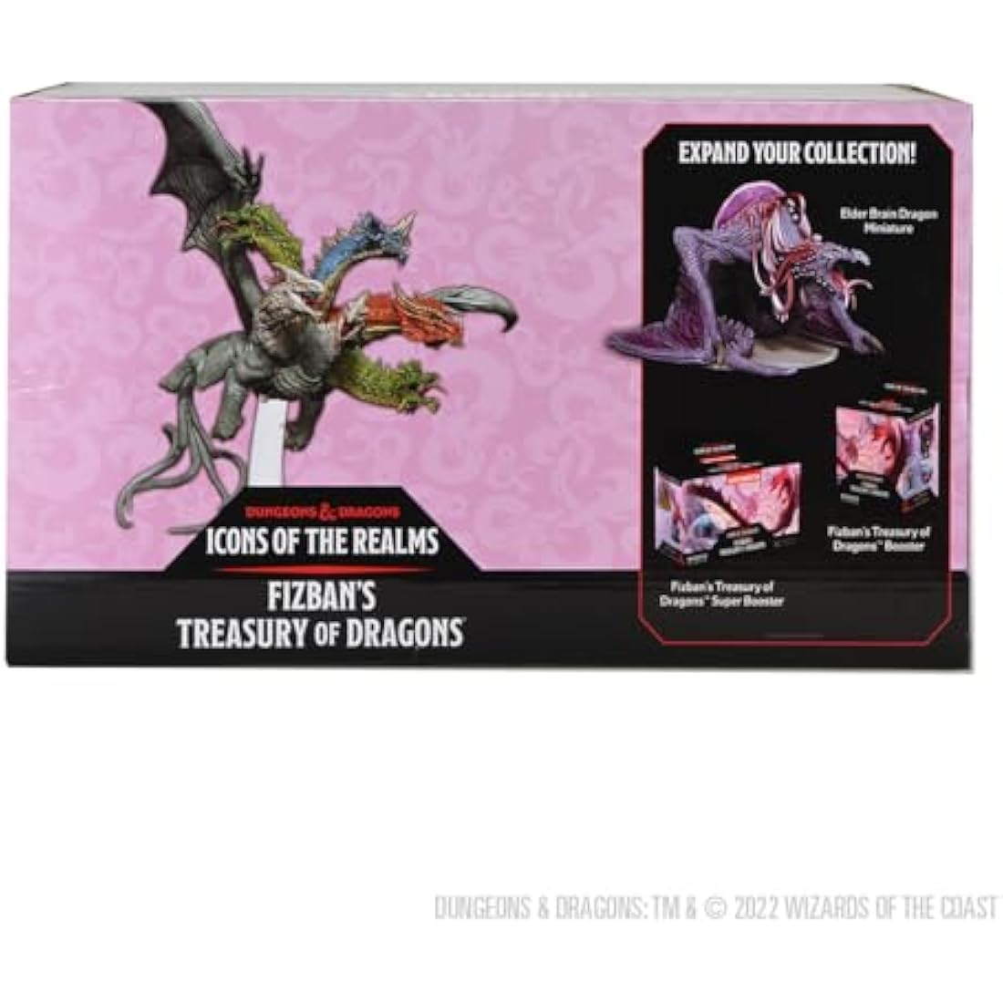 D&D Icons of the Realms: Dracohydra Miniature – Fizban's Treasury