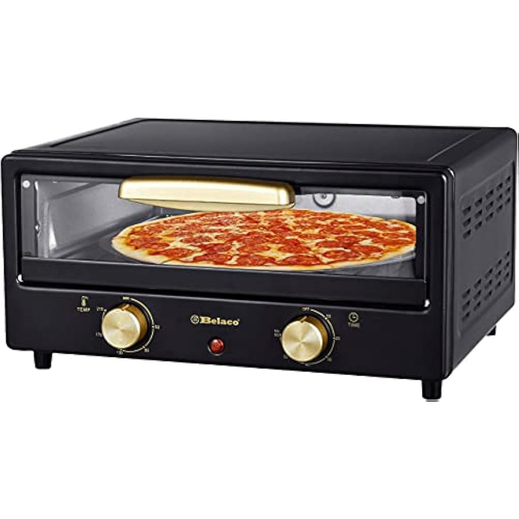 Belaco 1200W Mini Oven | 12-Inch Pizza Maker & Tabletop Toaster