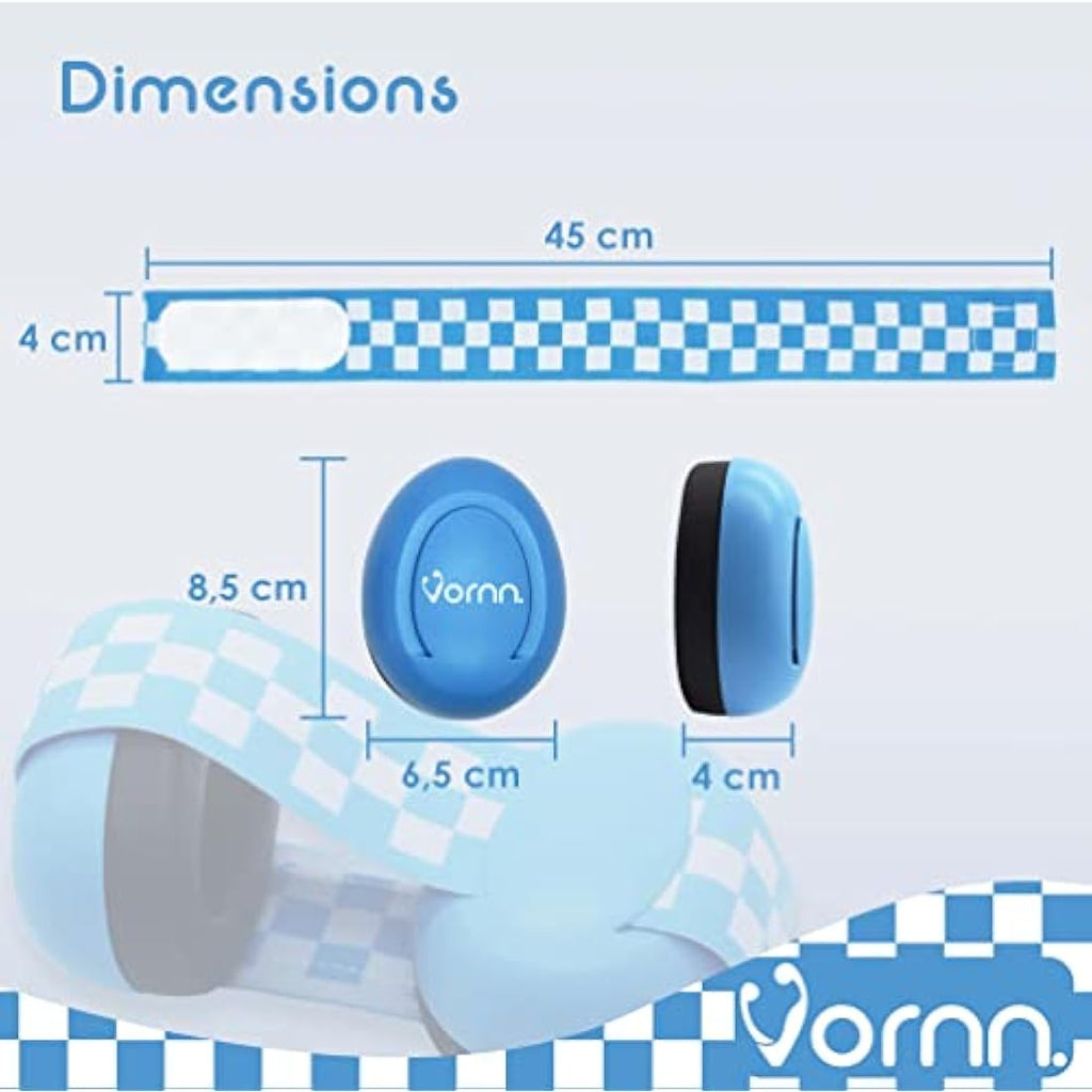 VORNN Baby Ear Defenders | Noise Cancelling Headphones 0-36 Months