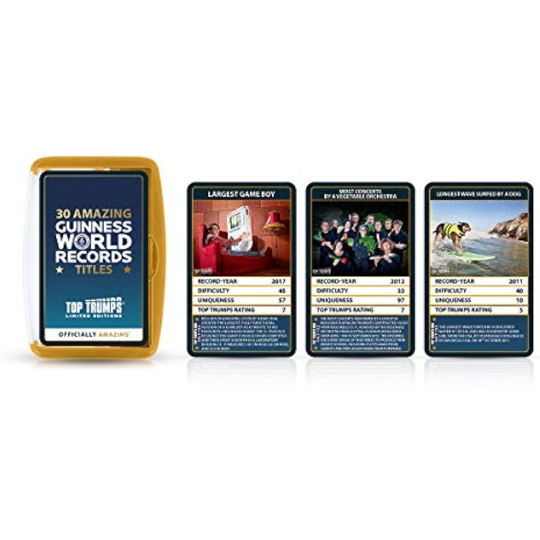 Top Trumps Guinness World Records Card Game – Educational Toy for Ages 6+