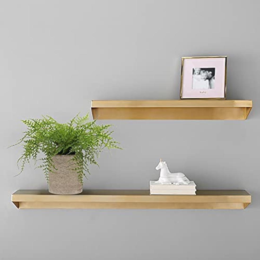 Artificial Potted Asparagus Fern – Small Faux Desk Plant