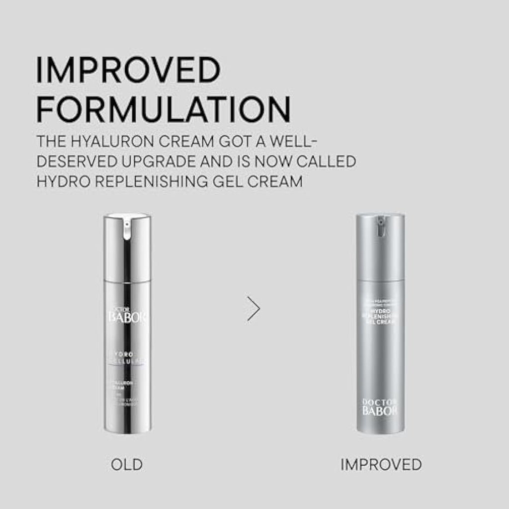 DOCTOR BABOR Hydro Replenishing Gel Cream – Hyaluronic Acid & Peptides