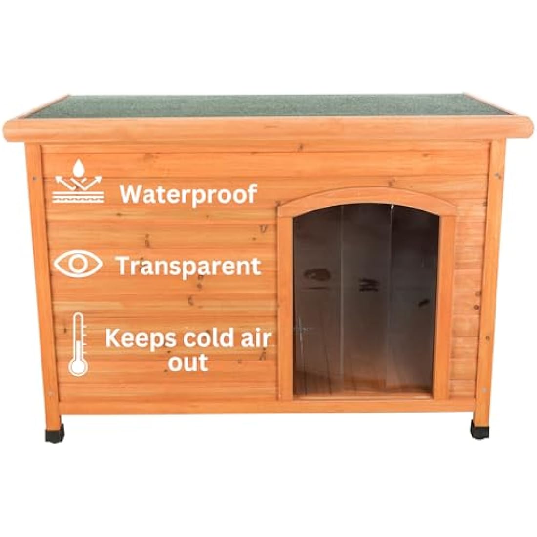 Trixie Plastic Door for Dog Kennel #39551 | Weatherproof - 22x35cm