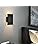 Jolof Store Modern Black Wood LED Wall Sconce with Switch - 8W