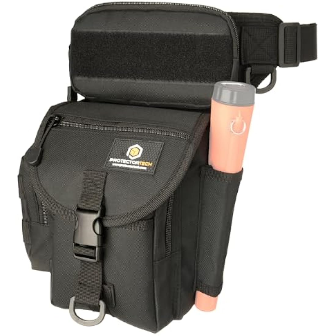 ProtectorTech Metal Detecting Finds Pouch with Pinpointer Holster