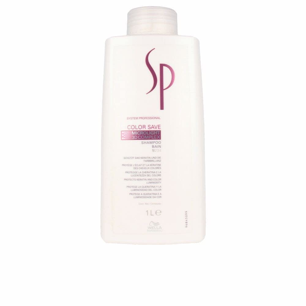 Wella SP Color Save Shampoo – Professional Color Protection, 1000ml
