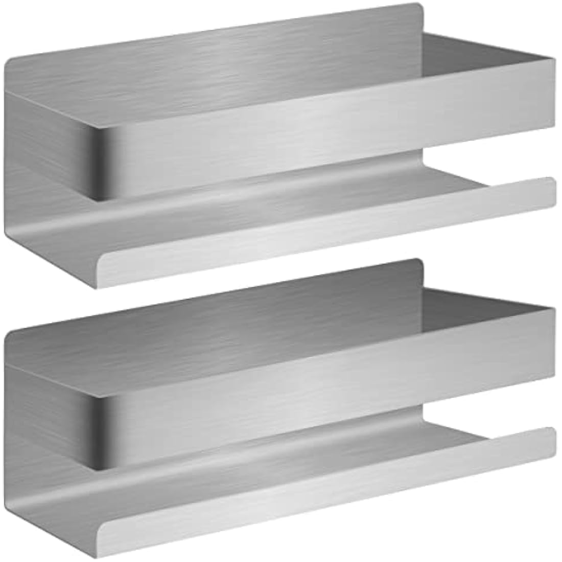 Joejis Shower Caddy - 2 Pack Stainless Steel Adhesive Storage Shelves