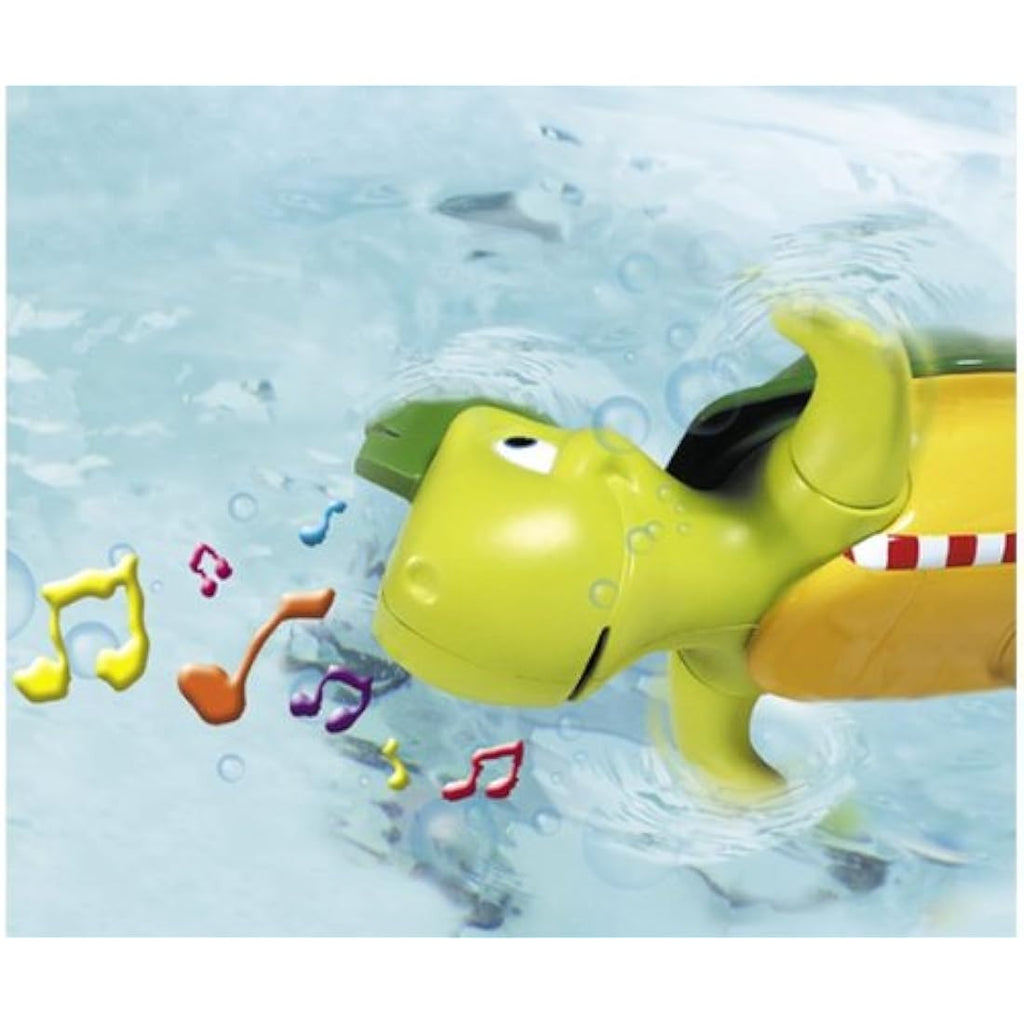 Toomies Swim & Sing Turtle - Interactive Musical Baby Bath Toy