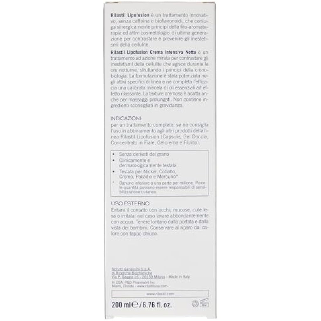 Rilastil Lipofusion Anti-Cellulite Body Cream - Firming Treatment 200 ml