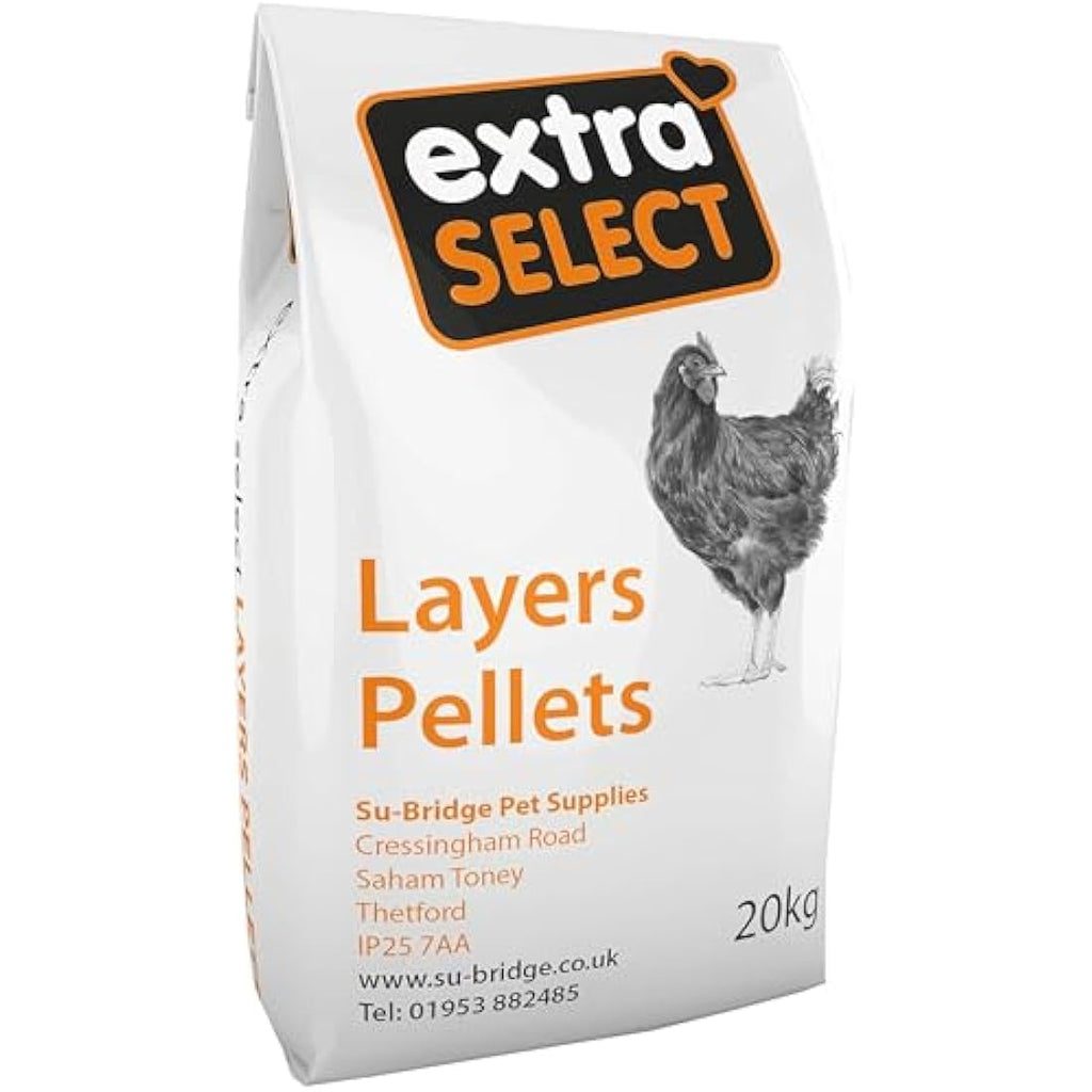 Extra Select Complete Layers Pellets Poultry Feed - 16% Protein, 20kg