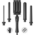 Jolof Store 5-in-1 Hair Curler & Waver Set | 10-32mm PTC Ceramic Wand