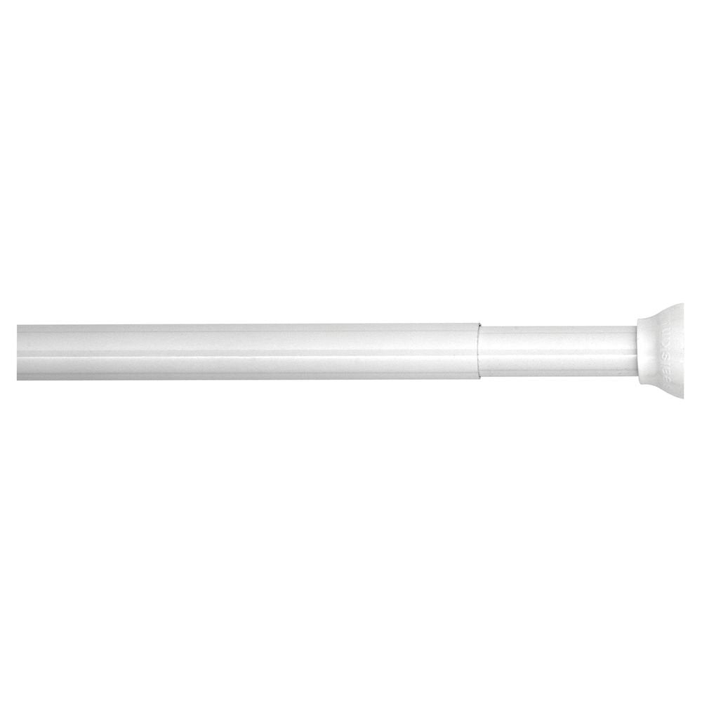 Sealskin Tension Shower Curtain Rod | White Stainless Steel | 70–115 cm