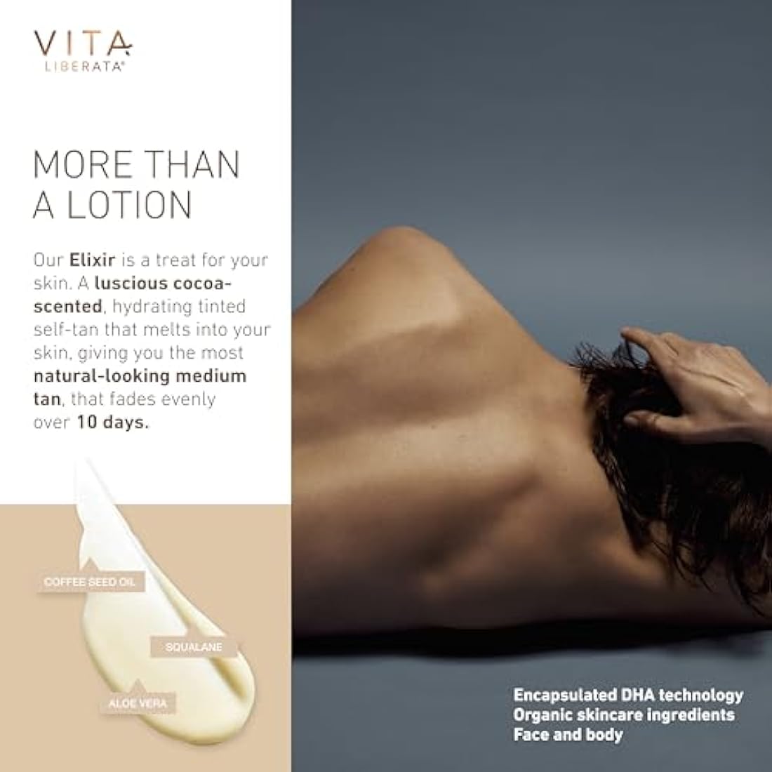 Vita Liberata Heavenly Self Tanning Elixir – Medium Untinted Tan 150ml