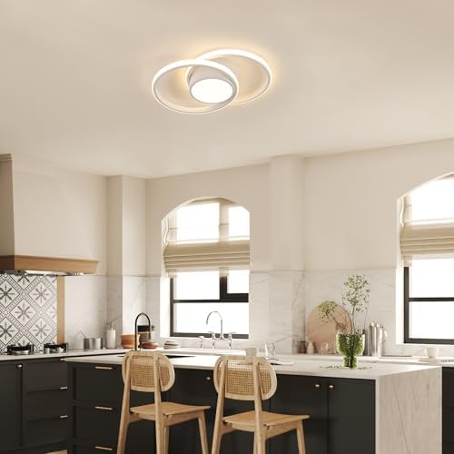 Comely Modern LED Ceiling Light – 42W 4800LM Warm White 3000K Lamp