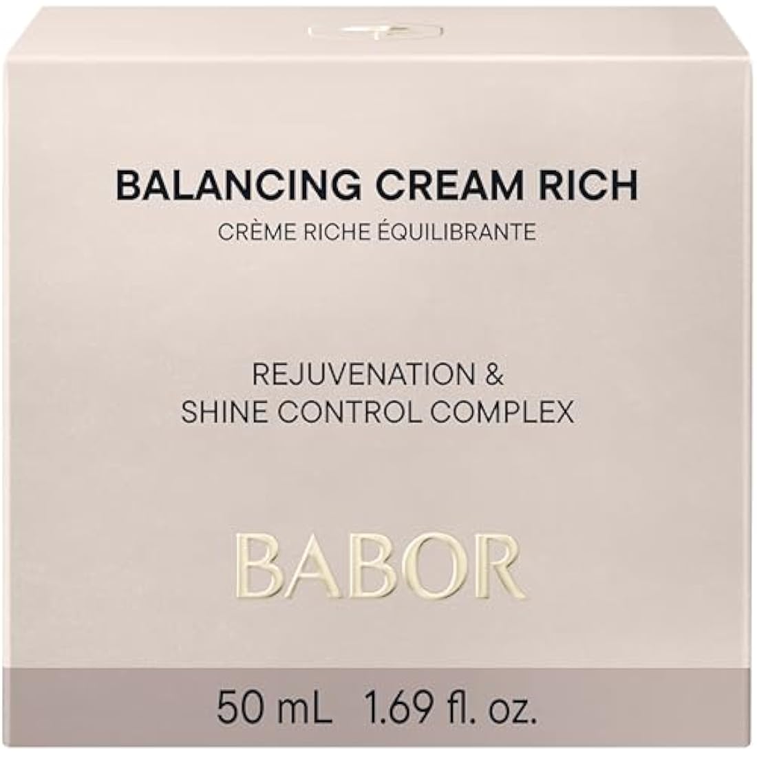 BABOR Skinovage Balancing Cream Rich – Mattifying Face Care, 50 ml