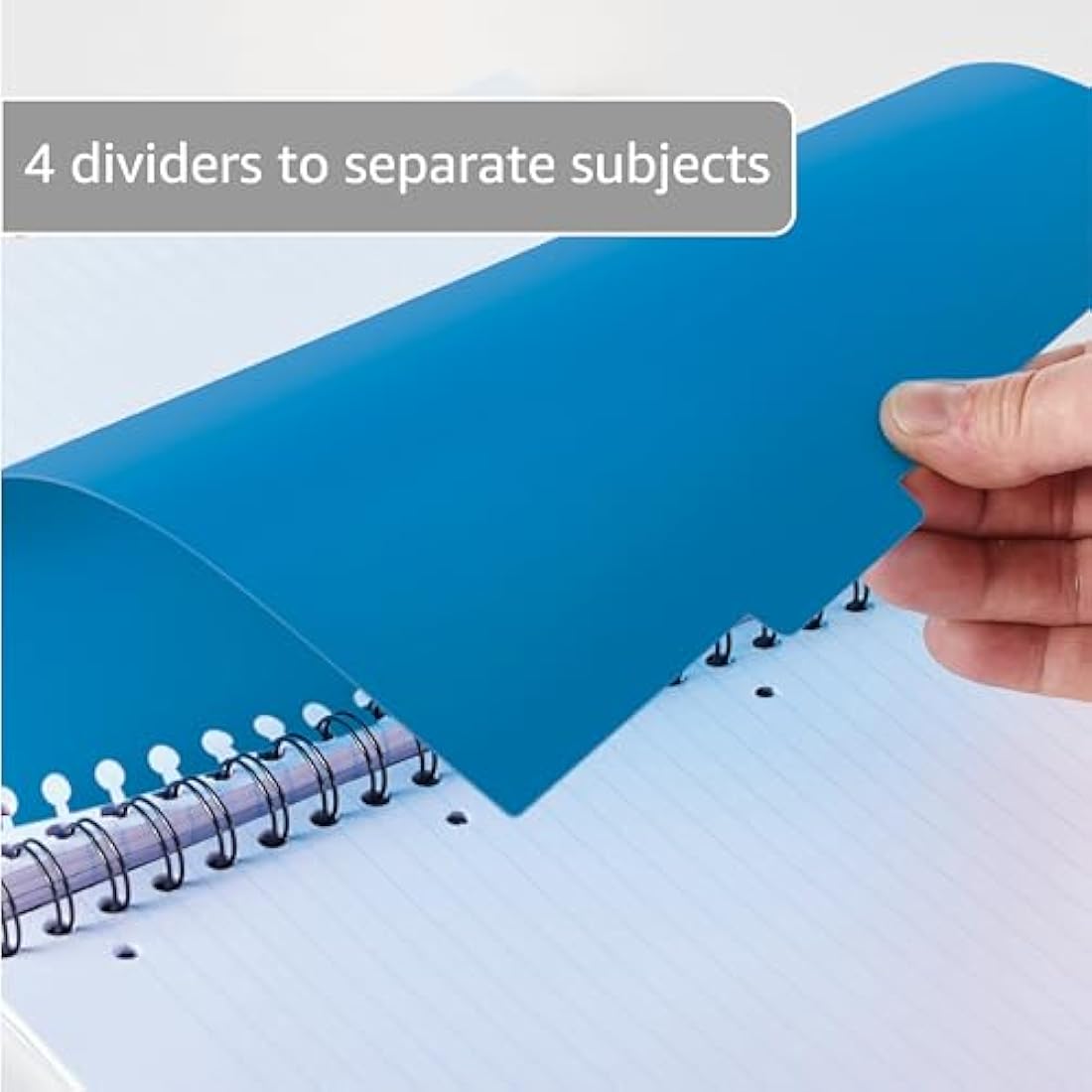 Oxford Campus A4 Project Notebook | 200 Page Lined Wirebound (3 Pack)