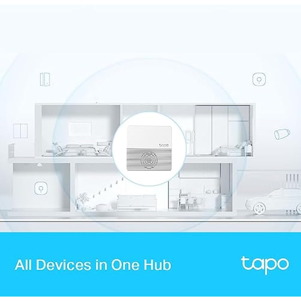 TP-Link Tapo H200 Smart Hub – Wireless Gateway with Alarm & Chime