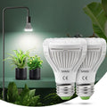 SANSI 10W Full Spectrum LED Grow Light Bulbs for Indoor Plants | 2-Pack