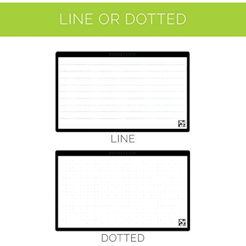 Rocketbook Cloud Cards – Reusable Index Cards with Pen & Cloth, 80 Pack