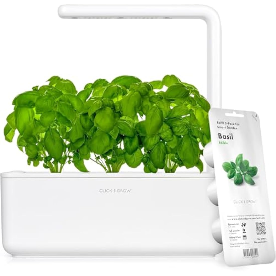 Smart Garden Indoor Herb Kit with LED Grow Lights - White