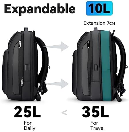 Mark Ryden Expandable 15.6" Laptop Backpack | Water-Resistant Travel Bag
